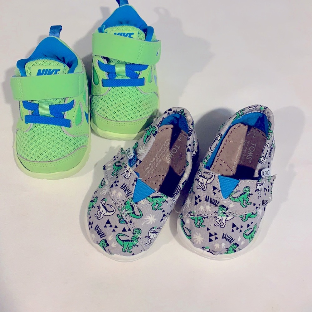 Nike Kids & Toms Kids shoes (two pairs)